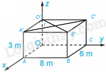 Giải SGK Toán 12 Bài 8 (Kết nối tri thức): Biểu thức toạ độ của các phép toán vectơ (ảnh 3)