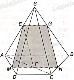 Sách bài tập Toán 11 Bài 12 (Kết nối tri thức): Đường thẳng và mặt phẳng song song (ảnh 4)