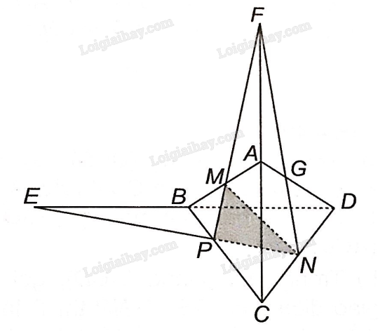 Sách bài tập Toán 11 Bài 10 (Kết nối tri thức): Đường thẳng và mặt phẳng trong không gian (ảnh 4)