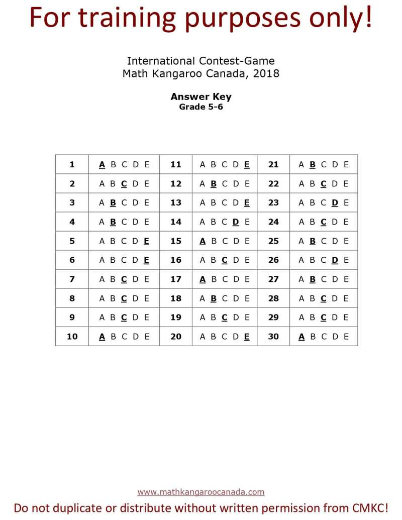 (Đề thi + chuyên đề ôn thi) Toán Kangaroo cấp độ 3 (Lớp 5, 6) | Đề thi IKMC cấp độ 3 (lớp 5, 6) có đáp án (ảnh 8)