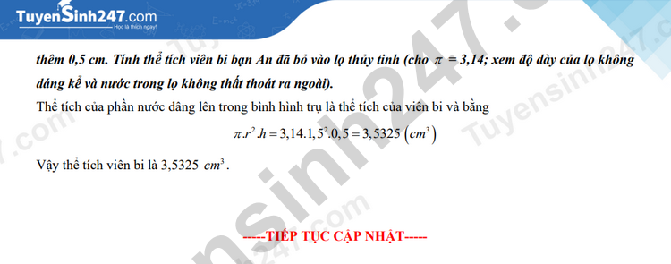 Đề thi và đáp án vào lớp 10 môn Toán năm 2023 tỉnh Nghệ An (ảnh 4)