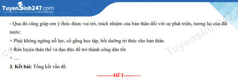 Đề thi và đáp án vào lớp 10 môn Văn năm 2023 tp Hồ Chí Minh (ảnh 4)
