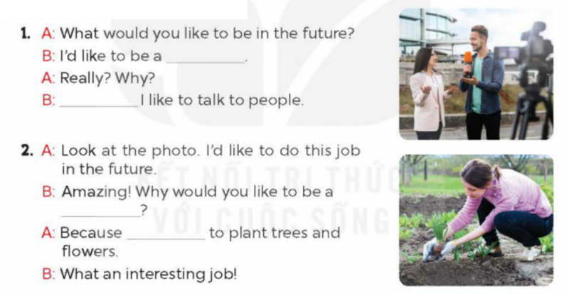 Giải SGK Tiếng Anh lớp 5 Unit 5: My future job | Global Success (ảnh 11)