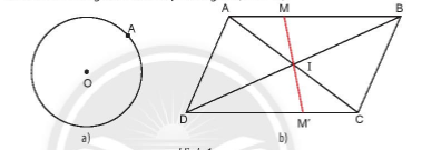 Lấy một điểm A bất kì trên đường tròn tâm O. Hãy tìm điểm B (ảnh 1)