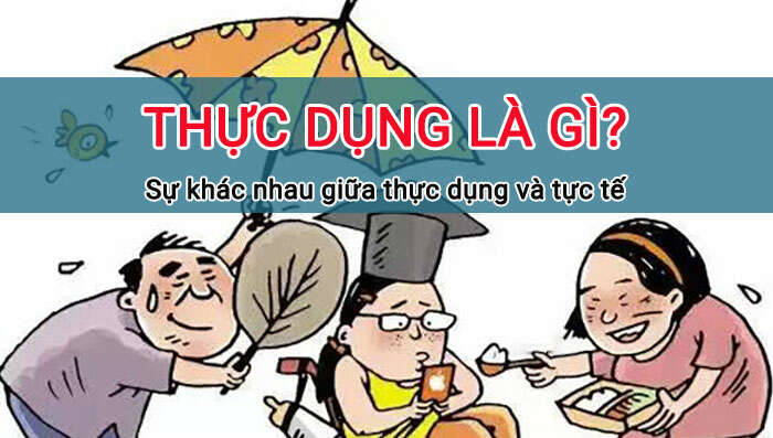 Thực dụng là gì? Sống thực dụng là gì? Biểu hiện của người sống thực dụng (ảnh 2)