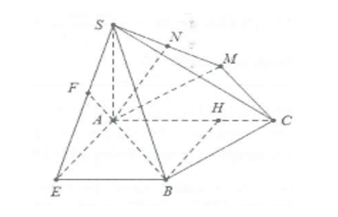 Dạng bài tập Tính khoảng cách giữa hai đường thẳng chéo nhau không vuông góc (ảnh 3)