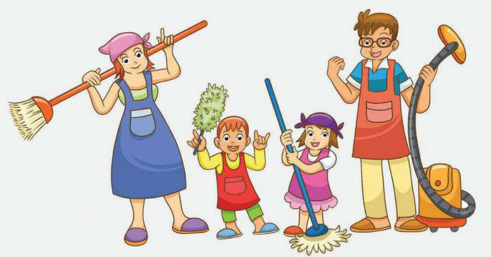 Write a paragraph about the benefits of sharing housework in 100-120 words (ảnh 2)