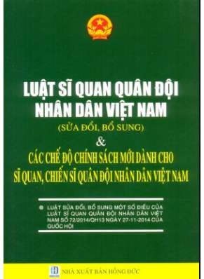Giáo dục quốc phòng 12 Bài 5 (Lý thuyết và trắc nghiệm): Luật sĩ quan Quân đội nhân dân Việt Nam và luật Công an nhân dân (ảnh 1)