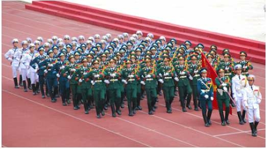 Giáo dục quốc phòng 12 Bài 3 (Lý thuyết và trắc nghiệm): Tổ chức Quân đội và Công an nhân dân Việt Nam (ảnh 1)