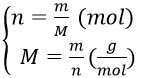 Lý thuyết, bài tập về Chuyển đổi khối lượng thể tích và lượng chất (ảnh 1)