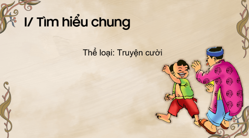 Giáo án PowerPoint Chùm truyện cười dân gian Việt Nam (Kết nối tri thức) | Ngữ văn 8 (ảnh 1)