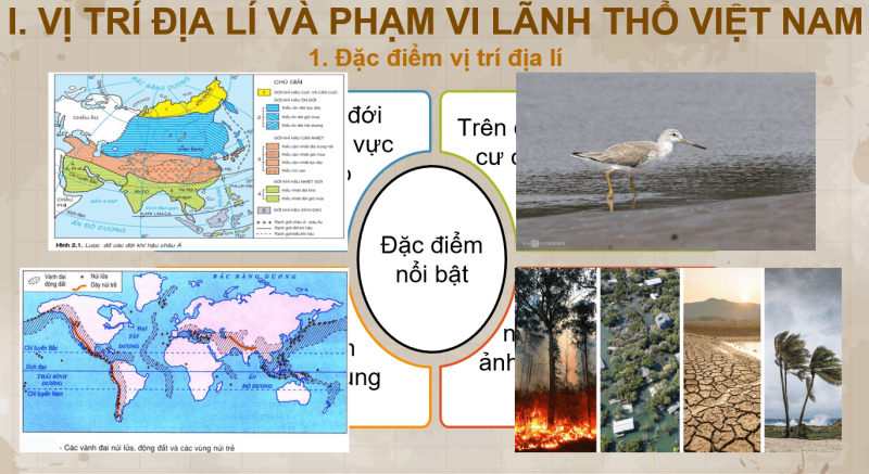 Giáo án PowerPoint Địa Lí 8 Bài 1 (Cánh diều): Vị trí và phạm vị lãnh thổ Việt Nam (ảnh 1)