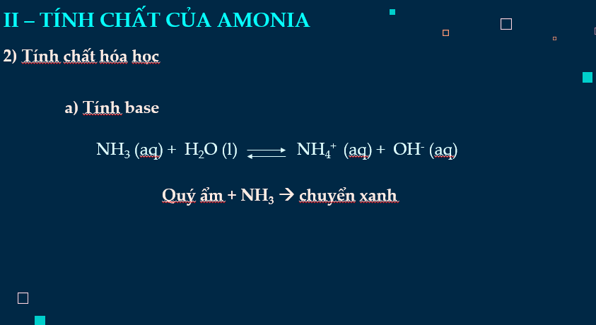 Bài giảng điện tử  Amonia và muối ammonium (Chân trời sáng tạo 2023) | Giáo án PPT Hóa học 11 (ảnh 1)
