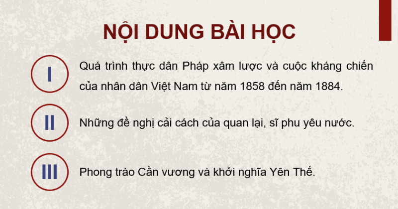 Giáo án Powerpoint Lịch sử 8 Bài 16 (Cánh diều): Việt Nam nửa sau thế kỉ XIX (ảnh 10)