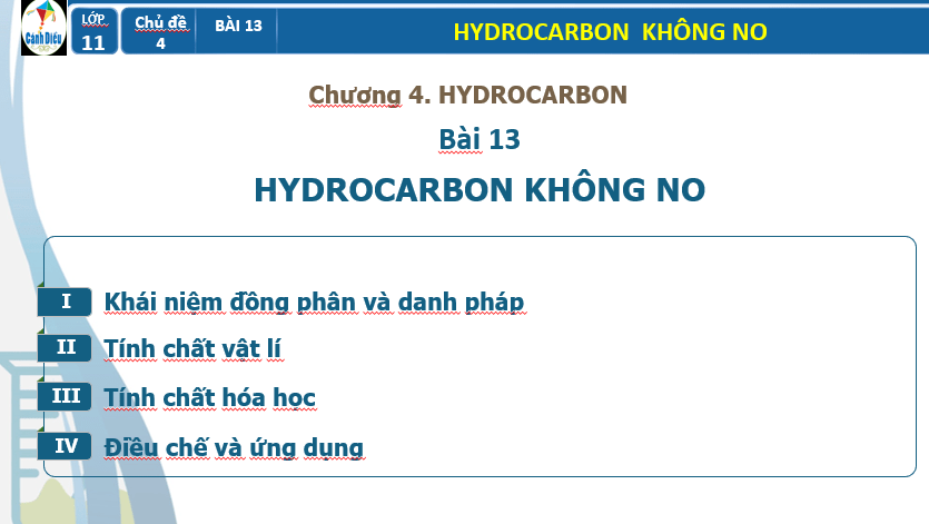 Giáo án PowerPoint Hydrocarbon không no (Cánh diều) | Hóa 11 (ảnh 2)