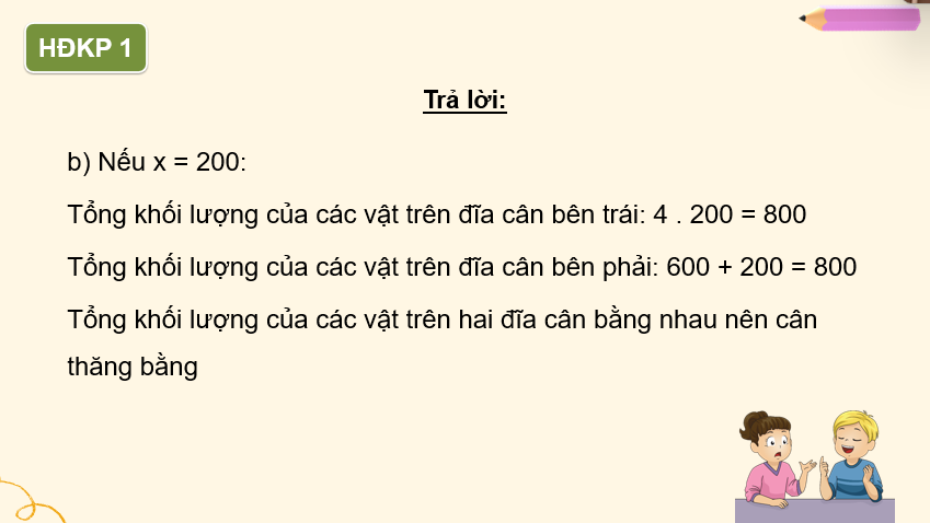 Giáo án PowerPoint Phương trình bậc nhất một ẩn (Chân trời sáng tạo) | Toán 8 (ảnh 3)