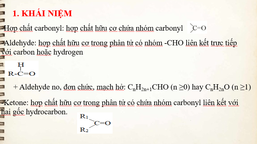 Giáo án PowerPoint Hợp chất carbonyl (Cánh diều) | Hóa 11 (ảnh 3)
