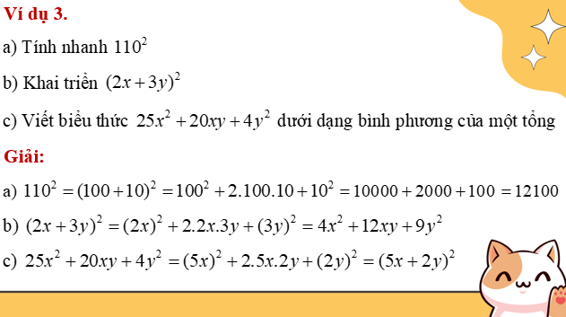 Giáo án PowerPoint Hiệu hai bình phương. Bình phương của một tổng hay một hiệu (Kết nối tri thức) | Toán 8 (ảnh 4)