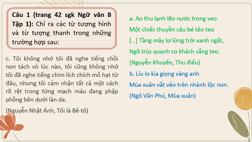 Giáo án PowerPoint Thực hành tiếng Việt trang 42 (Kết nối tri thức) | Ngữ văn 8 (ảnh 4)