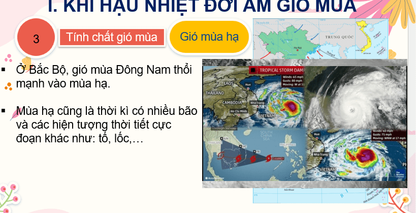 Giáo án Powerpoint Địa Lí 8 Bài 5 (Cánh diều): Khí hậu Việt Nam (ảnh 5)