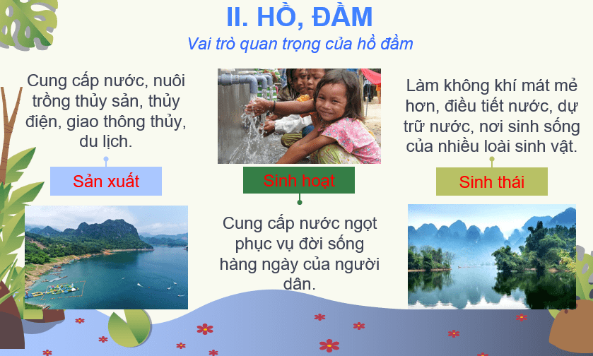 Giáo án Powerpoint Địa Lí 8 Bài 7 (Cánh diều): Thuỷ văn Việt Nam (ảnh 6)