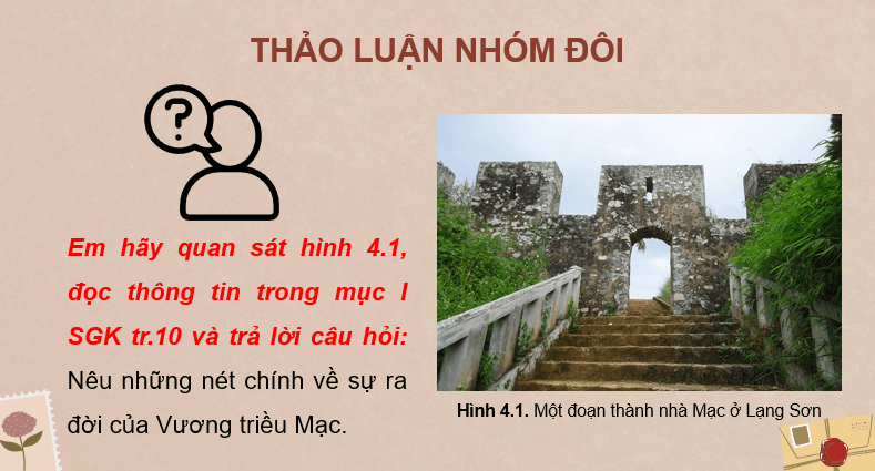 Giáo án Powerpoint Lịch sử 8 Bài 4 (Cánh diều): Xung đột Nam - Bắc triều, Trịnh - Nguyễn (ảnh 8)