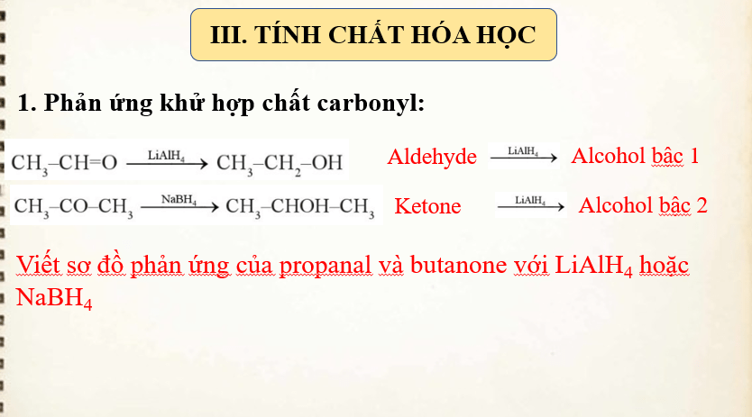 Giáo án PowerPoint Hợp chất carbonyl (Cánh diều) | Hóa 11 (ảnh 8)