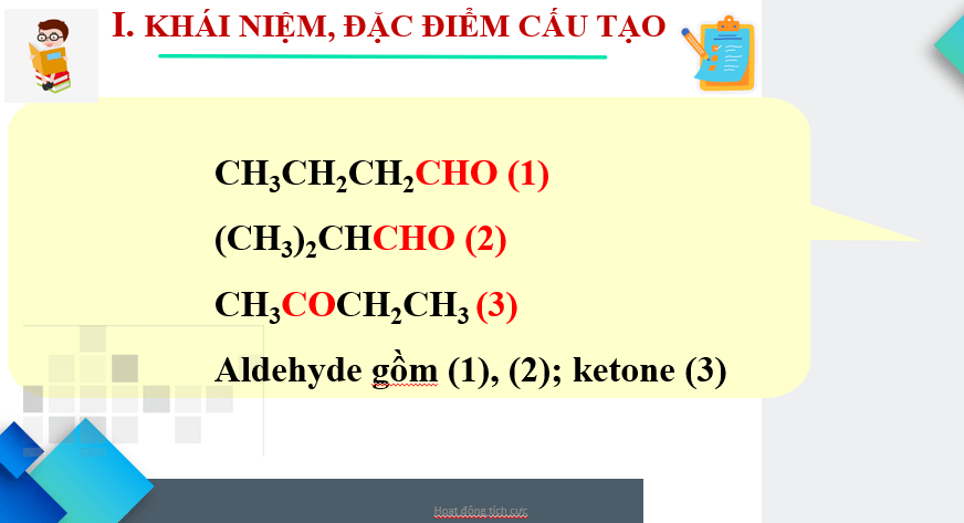 Giáo án PowerPoint Hợp chất carbonyl (Kết nối tri thức) | Hóa 11 (ảnh 9)