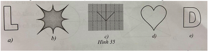 14 câu Trắc nghiệm Hình có trục đối xứng (Kết nối tri thức) có đáp án – Toán 6 (ảnh 16)