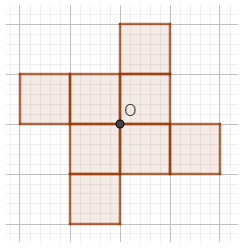 15 câu Trắc nghiệm Hình có tâm đối xứng (Kết nối tri thức) có đáp án – Toán 6 (ảnh 8)
