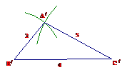 Giáo án Toán học 7 bài 3: Trường hợp bằng nhau thứ nhất của tam giác cạnh - cạnh - cạnh mới nhất (ảnh 2)