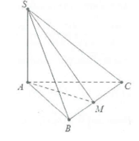 Góc giữa đường thẳng và mặt phẳng (ảnh 5)