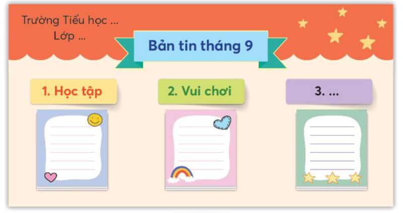 TOP 10 Viết bản tin tháng 9 của lớp em dựa vào gợi ý trang 46 (2024) SIÊU HAY (ảnh 2)