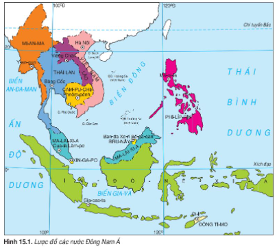 Giải Địa Lí 8 Bài 18: Thực hành: Tìm hiểu Lào và Cam-pu-chia  (ảnh 1)