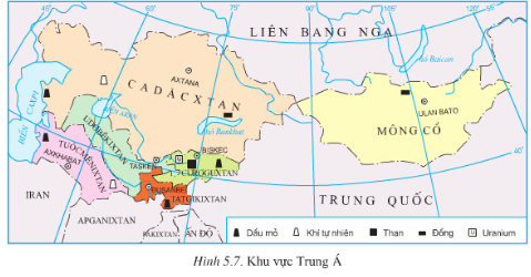Giải Địa Lí 11 Bài 5 Tiết 3: Một số vấn đề của khu vực Tây Nam Á và khu vực Trung Á (ảnh 3)