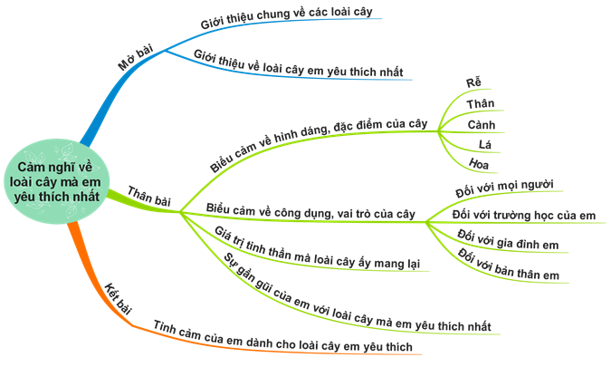 Cảm nghĩ về loài cây mà em yêu thích nhất hay nhất (5 mẫu) (ảnh 1)