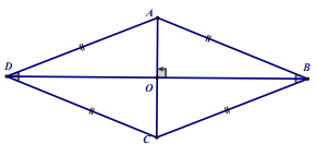 Bài tập Hình thoi hình học toán 8 (ảnh 2)