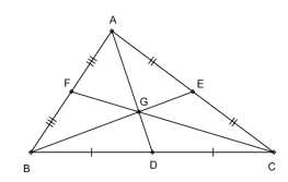 Tính chất ba đường trung tuyến của tam giác (ảnh 2)