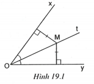 Tính chất tia phân giác của một góc. Tính chất ba đường phân giác của tam giác (ảnh 2)