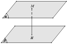 Cách tính khoảng cách giữa hai mặt phẳng song song (ảnh 2)
