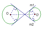 Giáo án Hình học 9 chương 2 bài 8: Vị trí tương đối của hai đường tròn (tiếp) mới nhất (ảnh 7)