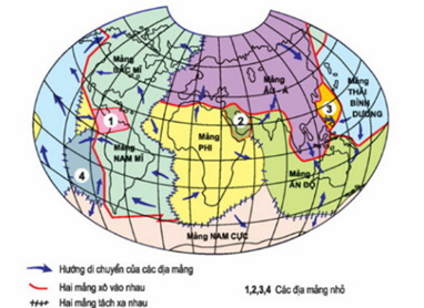 Trắc nghiệm Địa lý 6 Bài 10 có đáp án: Cấu tạo bên trong của Trái Đất (ảnh 1)