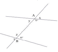 Cách giải các góc tạo bởi một đường thẳng cắt hai đường thẳng (ảnh 5)