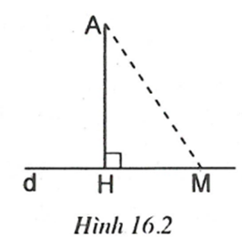 Quan hệ giữa đường vuông góc và đường xiên, đường xiên và hình chiếu của đường xiên (ảnh 3)