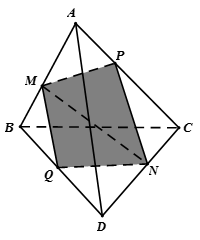 Cách xác định thiết diện của (α) với hình chóp khi biết (α) với một mặt phẳng (β) cho trước (ảnh 4)