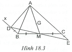Tính chất ba đường trung tuyến của tam giác (ảnh 4)