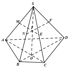 Cách chứng minh bốn điểm đồng phẳng và ba đường thẳng đồng qui (ảnh 3)