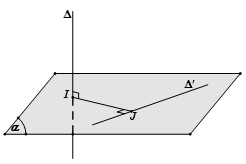 Cách tính khoảng cách giữa hai đường thẳng chéo nhau (ảnh 4)
