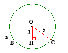 Giáo án Hình học 9 chương 2 bài 4: Vị trí tương đối của đường thẳng và đường tròn mới nhất (ảnh 4)