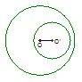 Giáo án Hình học 9 chương 2 bài 8: Vị trí tương đối của hai đường tròn (tiếp) mới nhất (ảnh 5)